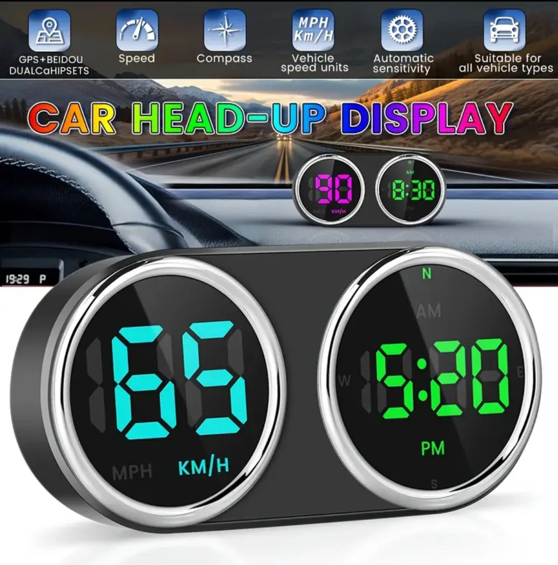 Electronics Gadgets For Car - Auto Motor Elektronische Klokken GPS HUD