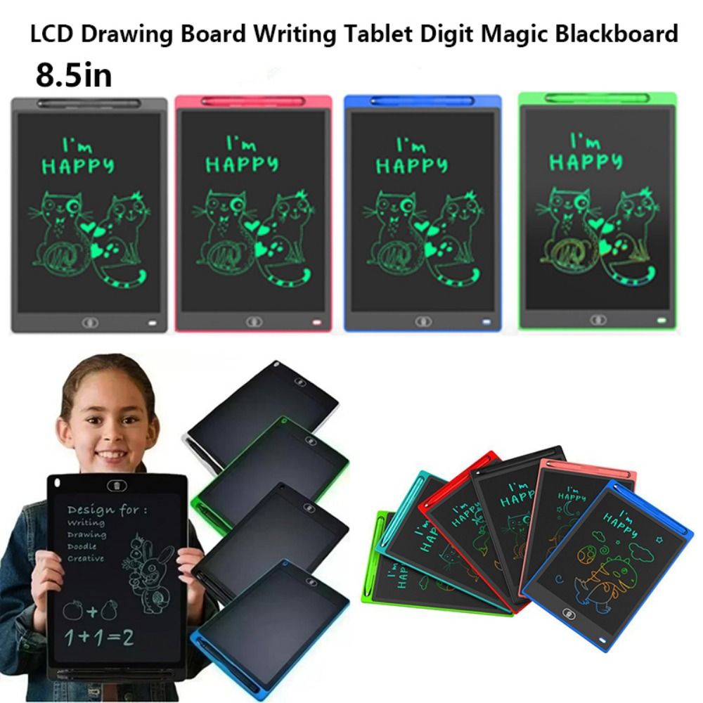 Digital Drawing Tablet - Hoge kwaliteit 8,5 inch LCD-tekentafel Plastic