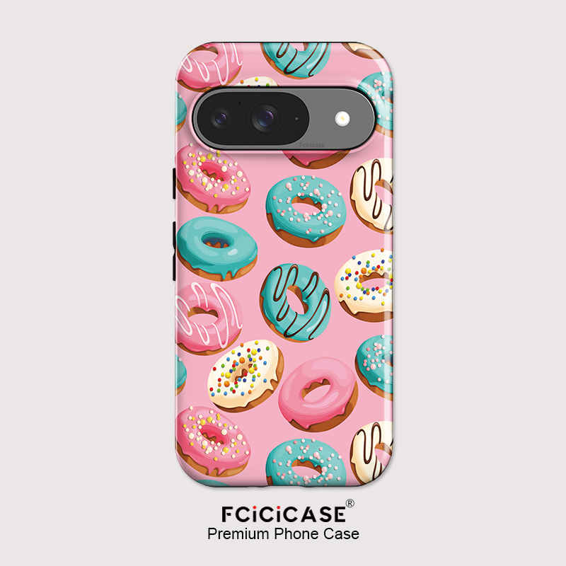 Google Pixel 8A - Fcicicase 2-in-1 Dual Layer Telefoonhoesje voor
