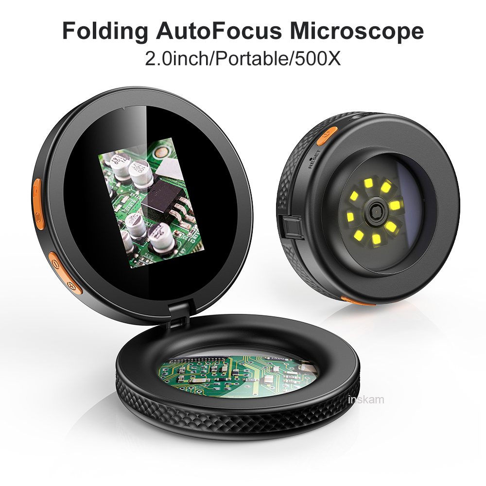Digital Magnifier Reading - Autofocus Microscoop Mini 500X Vergrootglas Digitale