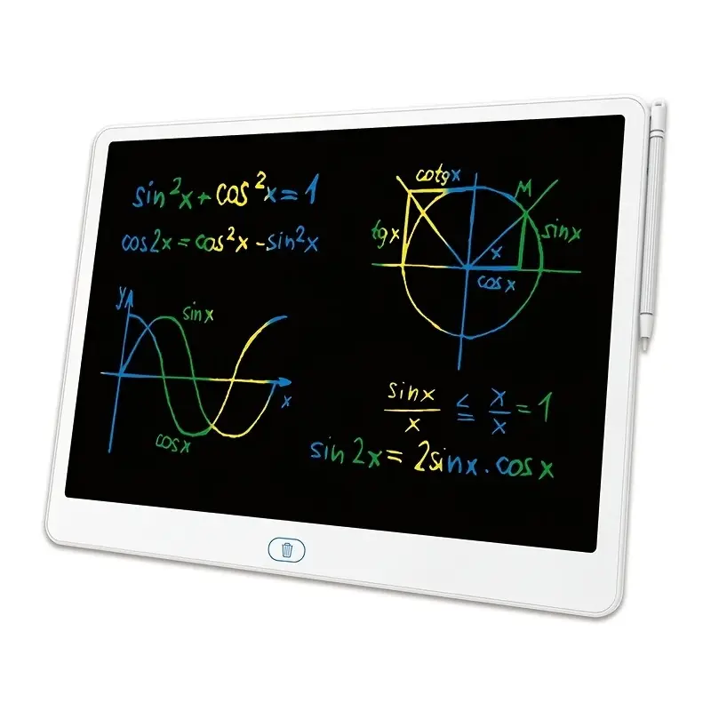 Digital Drawing Tablet - 16 inch LCD-schrijftablet, digitaal tekenbord, herbruikbaar