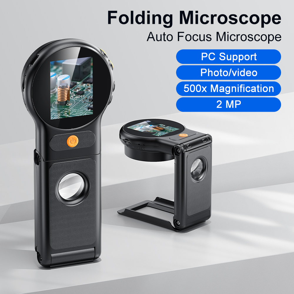 Digital Magnifier Reading - Autofocus 500X digitale microscoop met 8