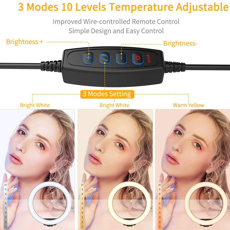 6/10/12 Inch LED Selfie Ringli - Auto Tracking Tripod recensie en prijs