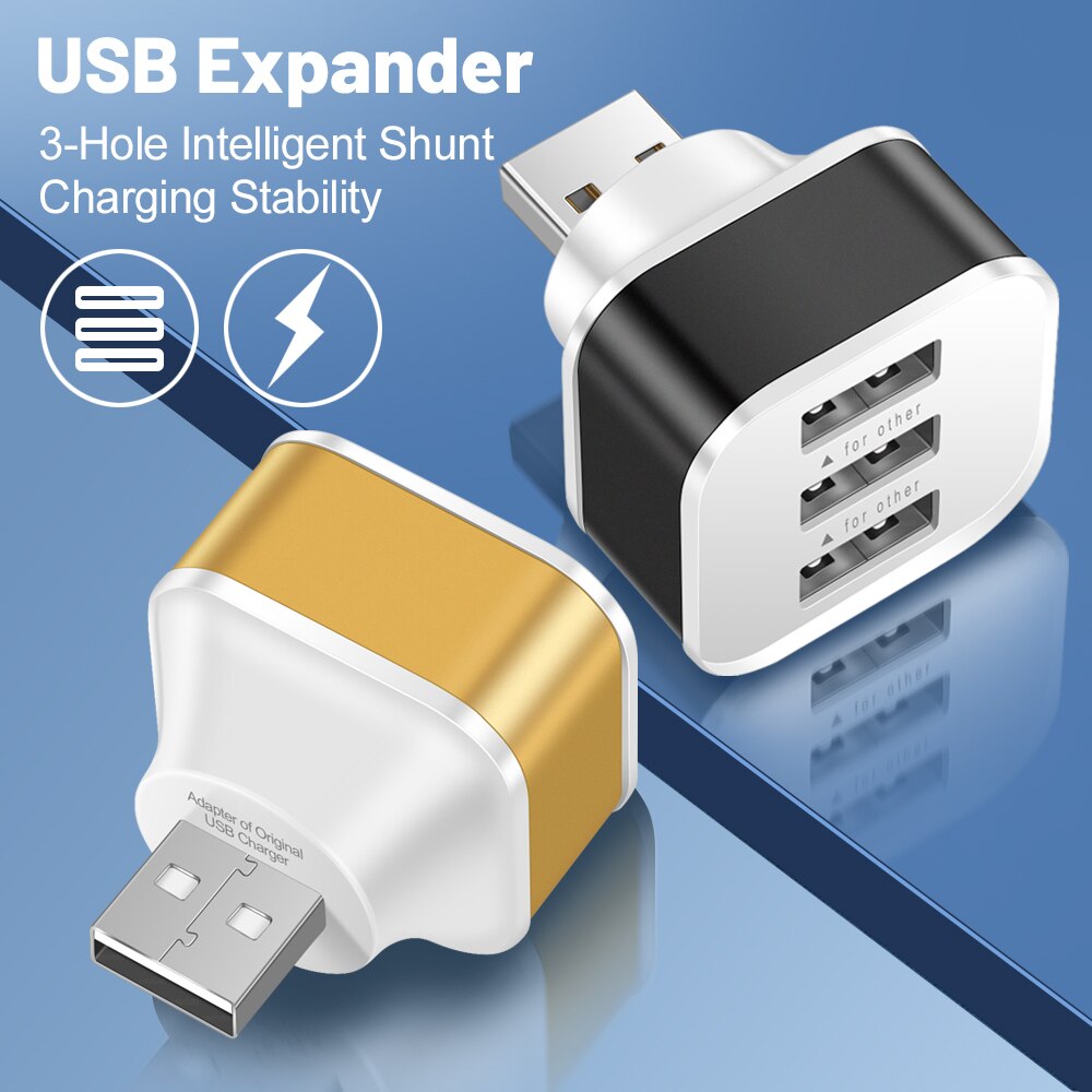 3-poorts USB-slotsadapter USB  - Electronics Gadgets For Car recensie en prijs