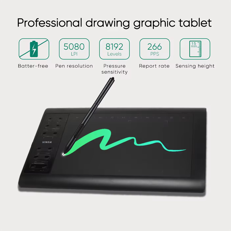Digitale tekentablet Professio - Digital Drawing Tablet recensie en prijs