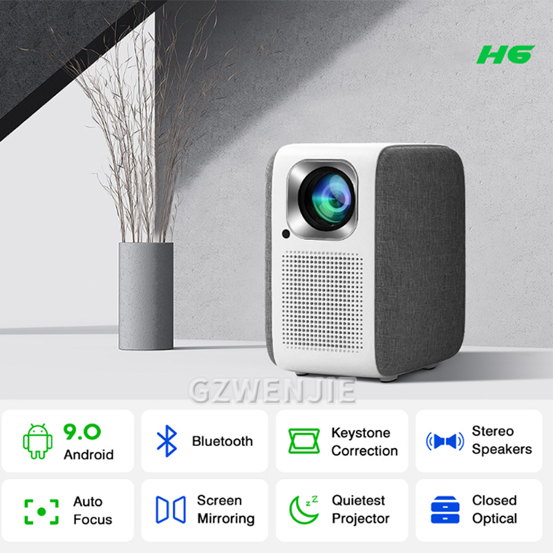 H6 Mini-projector LED 1080P Fu - Mini Projector Portable recensie en prijs