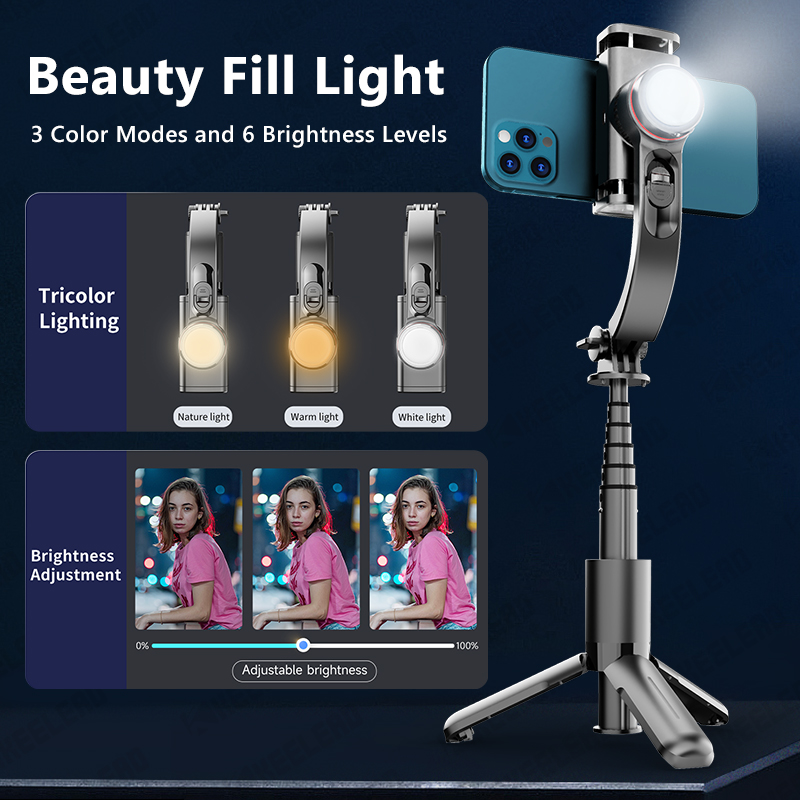 TOKQI Gimbal Stabilizer Anti-S - Auto Tracking Tripod recensie en prijs