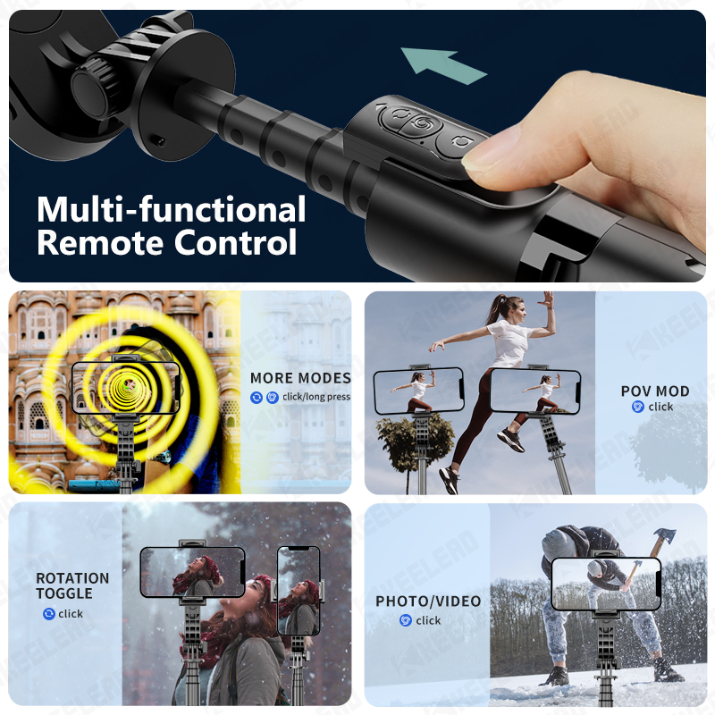 TOKQI Gimbal Stabilizer Anti-S - Auto Tracking Tripod recensie en prijs
