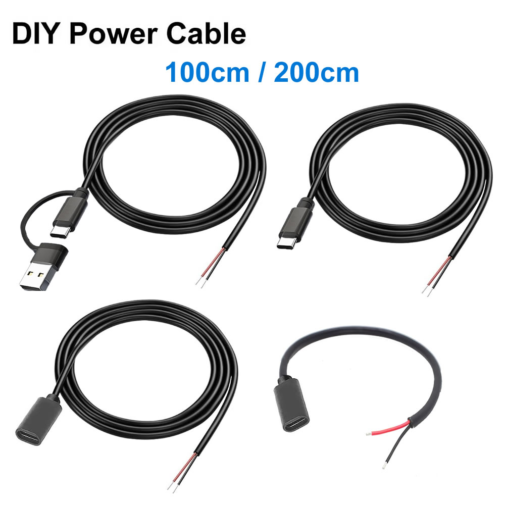 DC 2-pins voedingskabel USB en - Electronics Repair Gadgets recensie en prijs