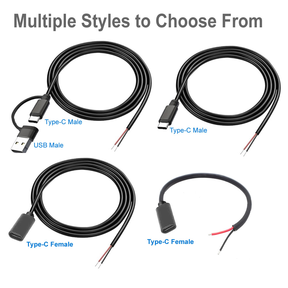 DC 2-pins voedingskabel USB en - Electronics Repair Gadgets recensie en prijs