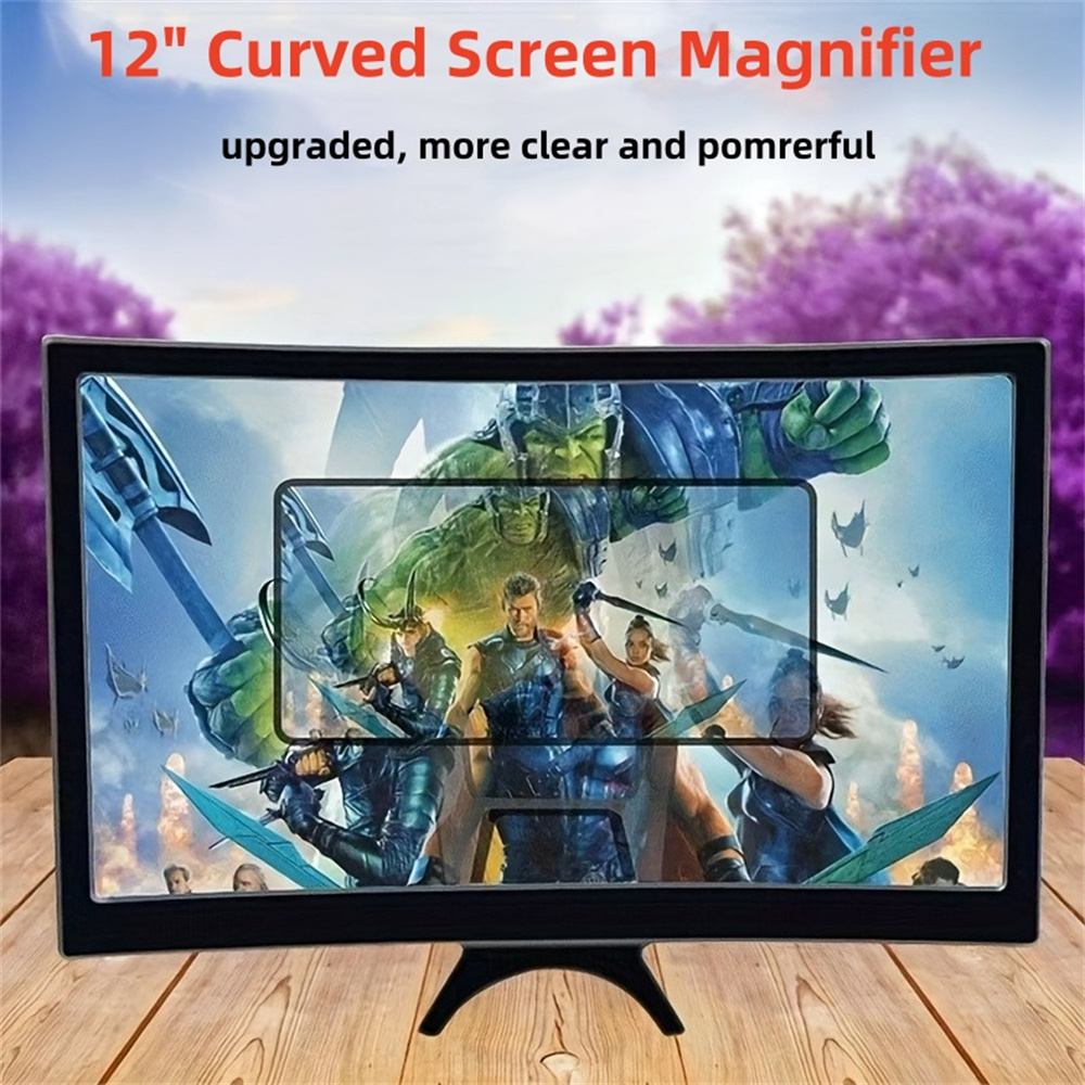 12 inch groot gebogen scherm 3 - Digital Magnifier Reading recensie en prijs