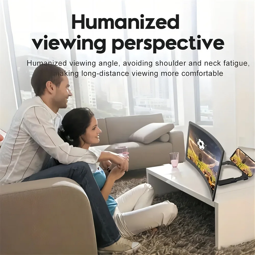 12 inch groot gebogen scherm 3 - Digital Magnifier Reading recensie en prijs