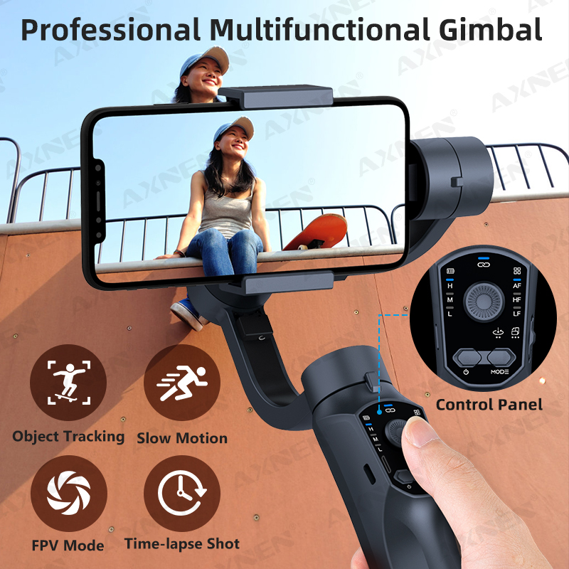 AXNEN 3-assige handheld gimbal - Auto Tracking Tripod recensie en prijs