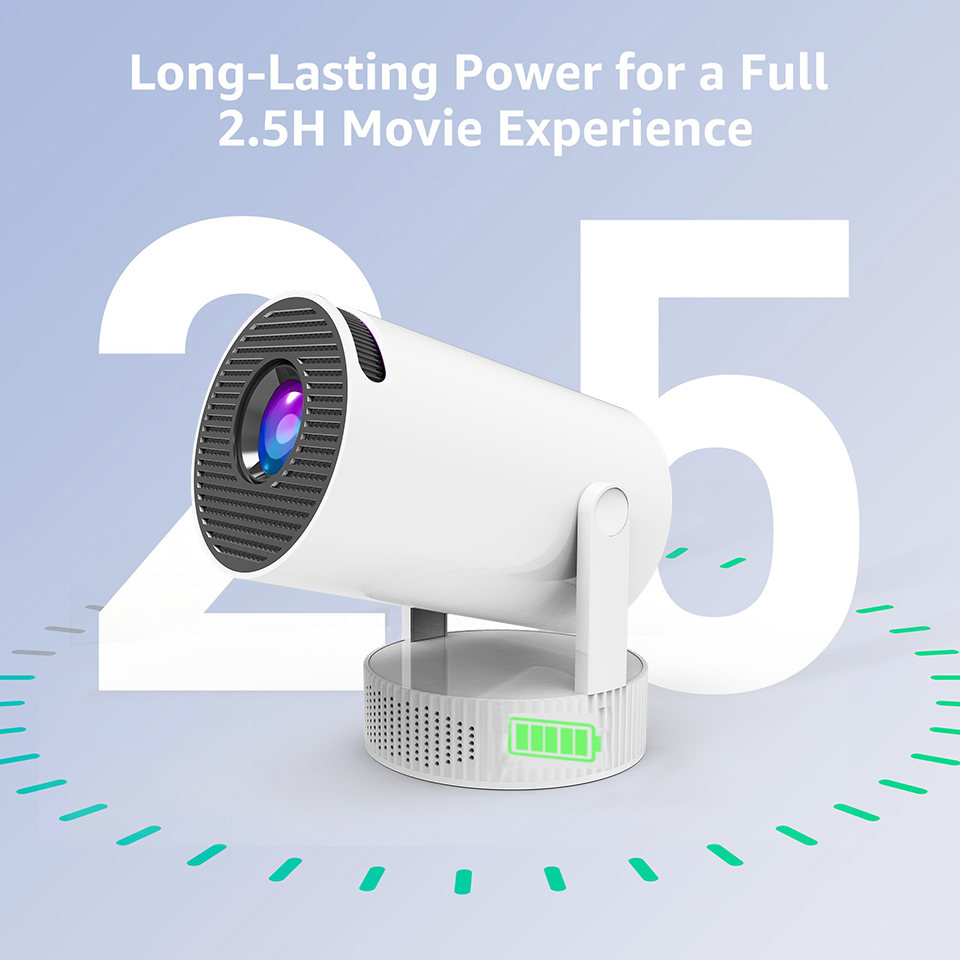 2026 Oplaadbare HY300 Pro+ Min - Mini Projector Portable recensie en prijs