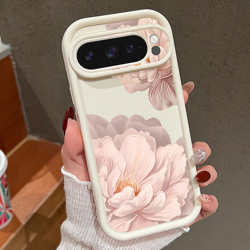 Roze bloemenpatroon zachte TPU - Google Pixel 8A recensie en prijs