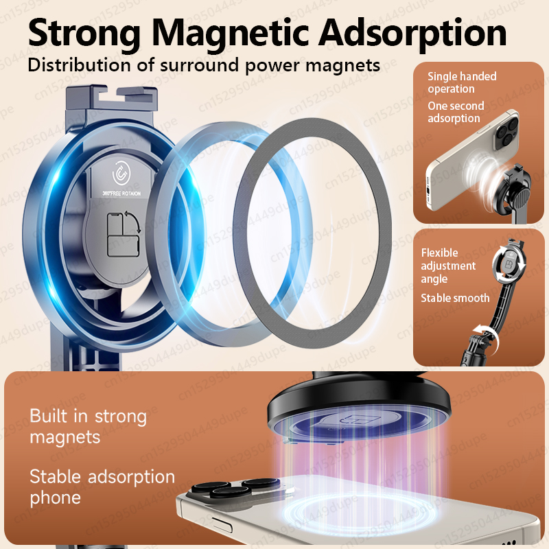 KEELEAD Magnetische Selfie Sti - Auto Tracking Tripod recensie en prijs