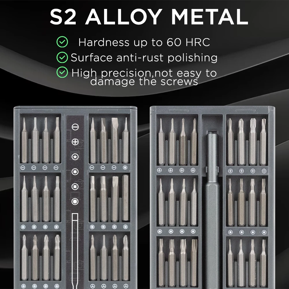 25/63 in 1 Magnetische Precisi - Electronics Repair Gadgets recensie en prijs