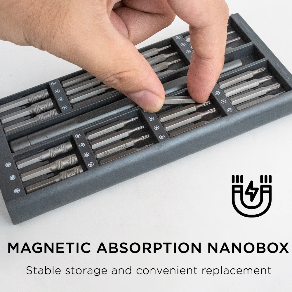 25/63 in 1 Magnetische Precisi - Electronics Repair Gadgets recensie en prijs