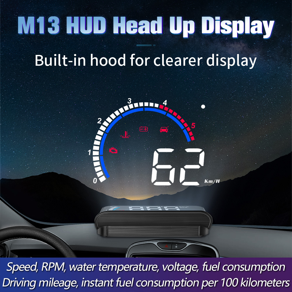 M13 Auto OBD Snelheidsprojecto - Mini Projector Portable recensie en prijs
