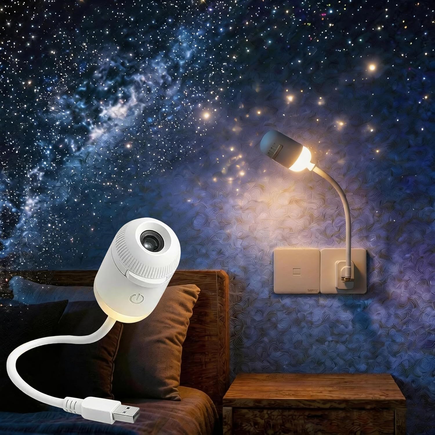 2-in-1 Galaxy Projector Nachtl - Mini Projector Portable recensie en prijs