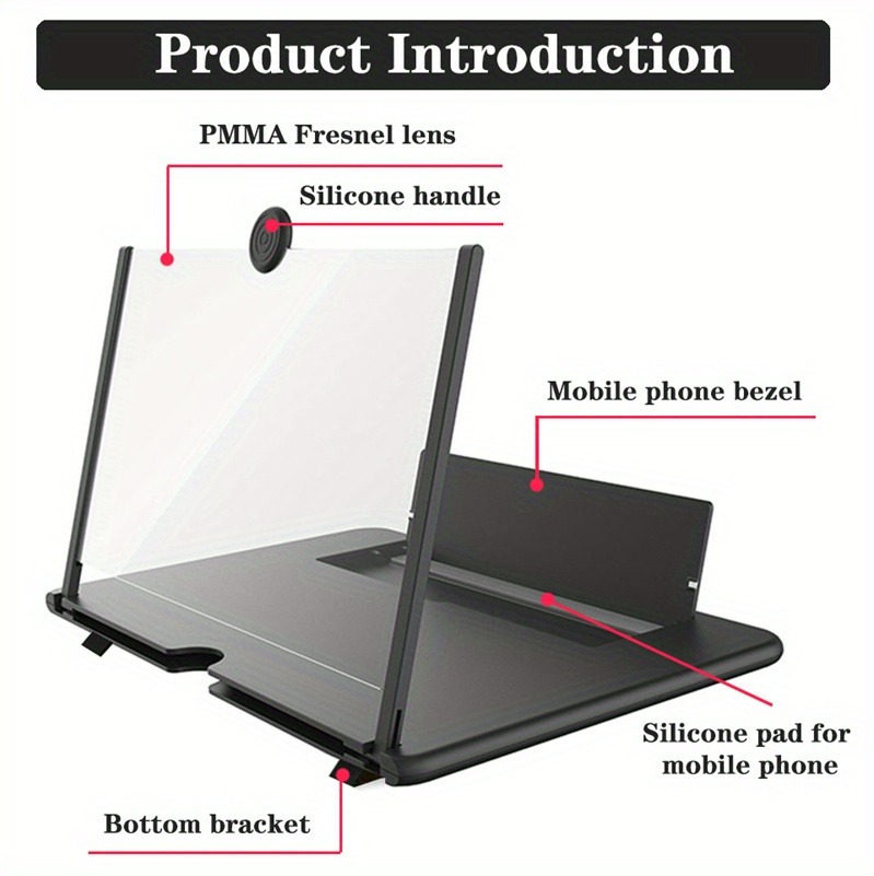 10/12 inch HD Mobiele Telefoon - Digital Magnifier Reading recensie en prijs