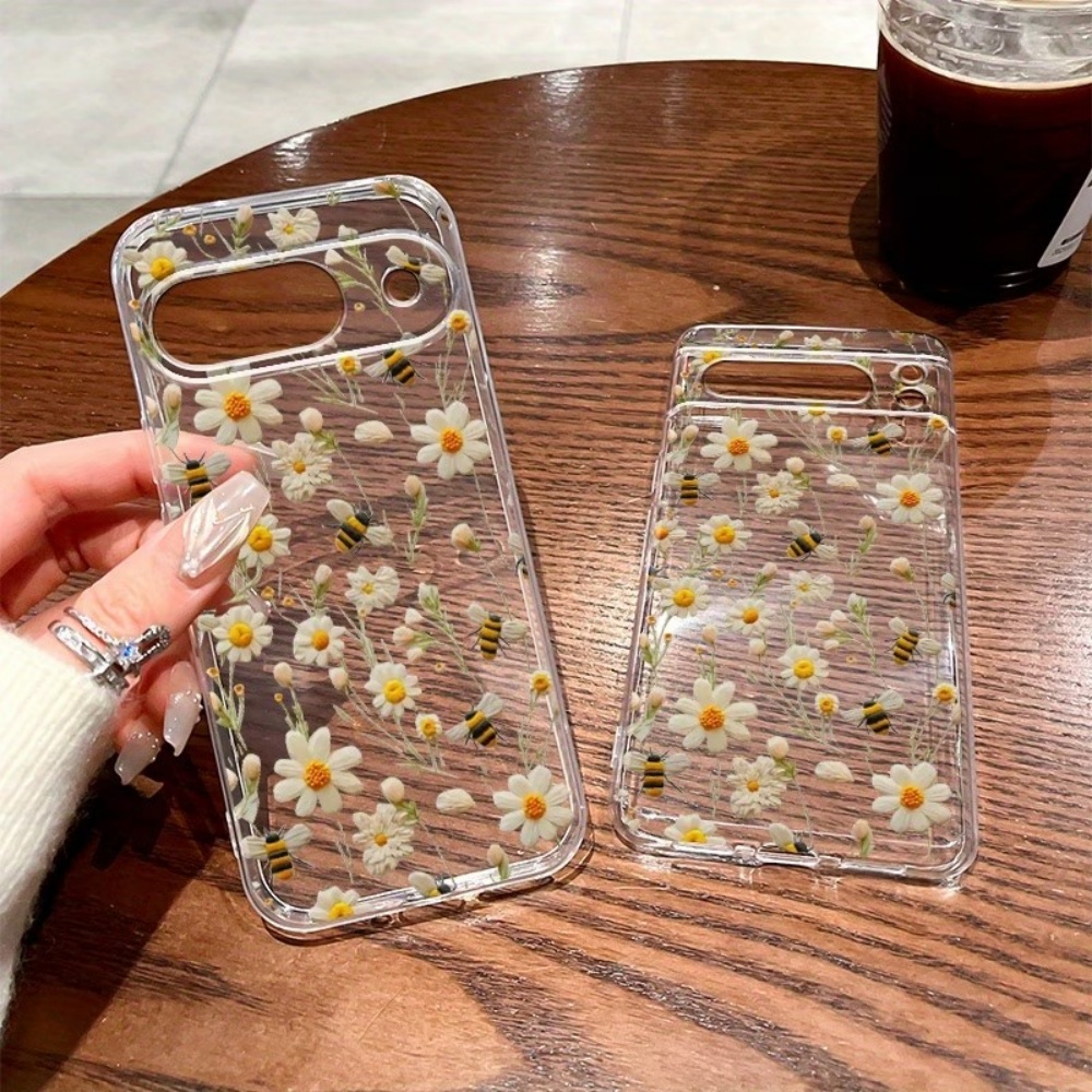 Schattig honingbij-bloemenpatr - Google Pixel 8A recensie en prijs