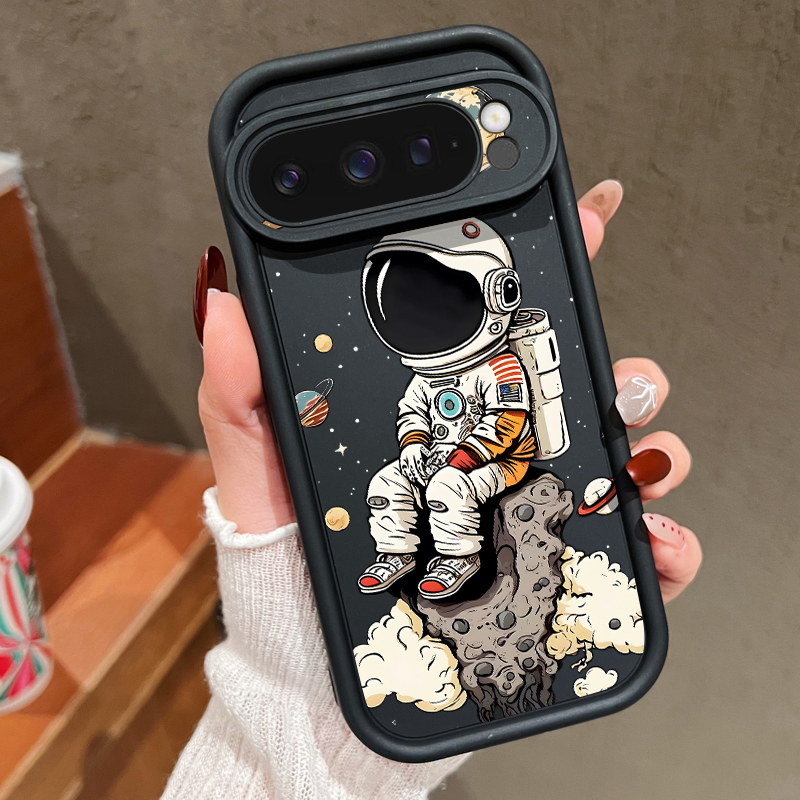 Cartoon Astronaut Print TPU Te - Google Pixel 8A recensie en prijs