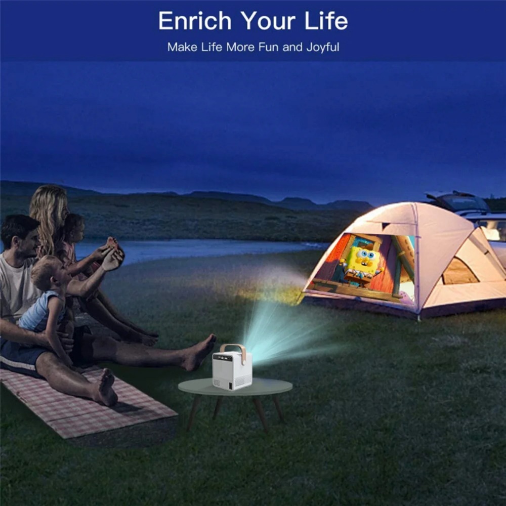 Draagbare slimme 4K-projector  - Mini Projector Portable recensie en prijs